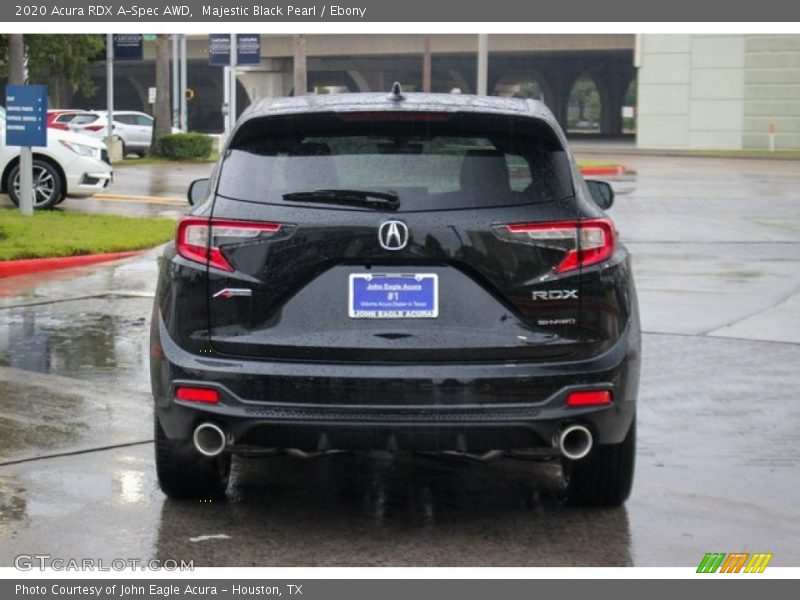 Majestic Black Pearl / Ebony 2020 Acura RDX A-Spec AWD