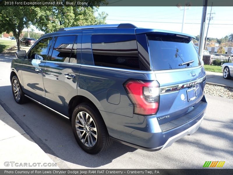 Blue / Ebony 2018 Ford Expedition Limited 4x4