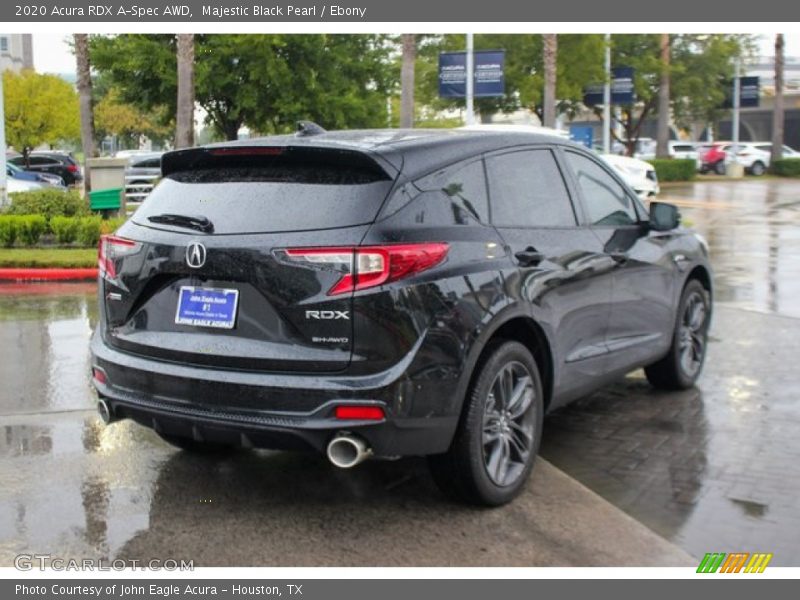 Majestic Black Pearl / Ebony 2020 Acura RDX A-Spec AWD