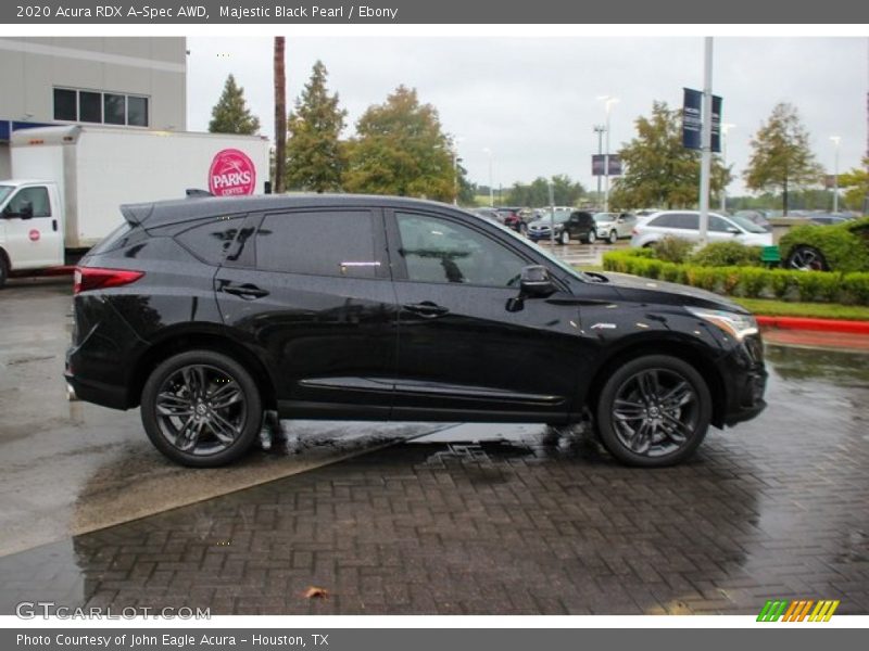Majestic Black Pearl / Ebony 2020 Acura RDX A-Spec AWD