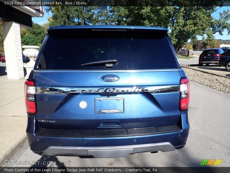 Blue / Ebony 2018 Ford Expedition Limited 4x4