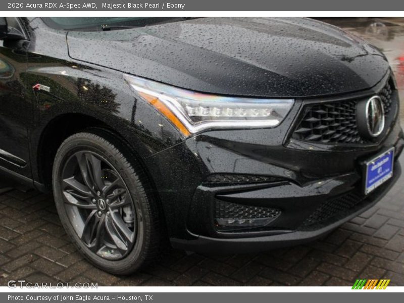 Majestic Black Pearl / Ebony 2020 Acura RDX A-Spec AWD