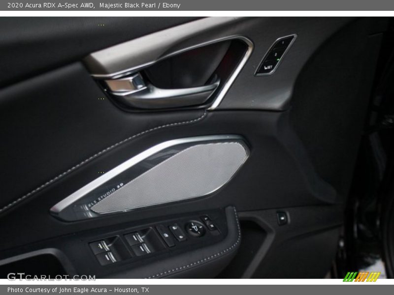 Majestic Black Pearl / Ebony 2020 Acura RDX A-Spec AWD
