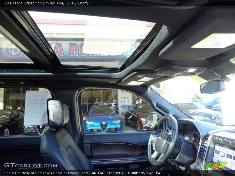 Blue / Ebony 2018 Ford Expedition Limited 4x4