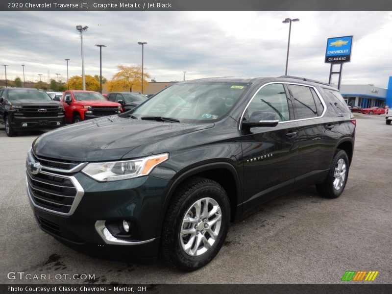 Graphite Metallic / Jet Black 2020 Chevrolet Traverse LT