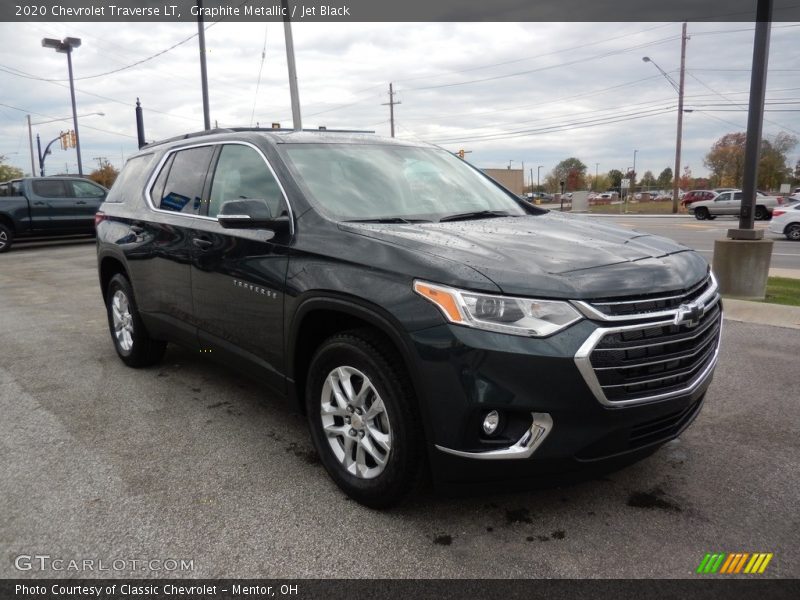 Graphite Metallic / Jet Black 2020 Chevrolet Traverse LT