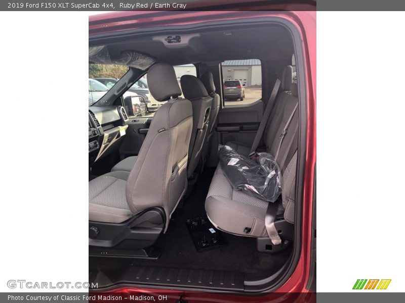 Ruby Red / Earth Gray 2019 Ford F150 XLT SuperCab 4x4