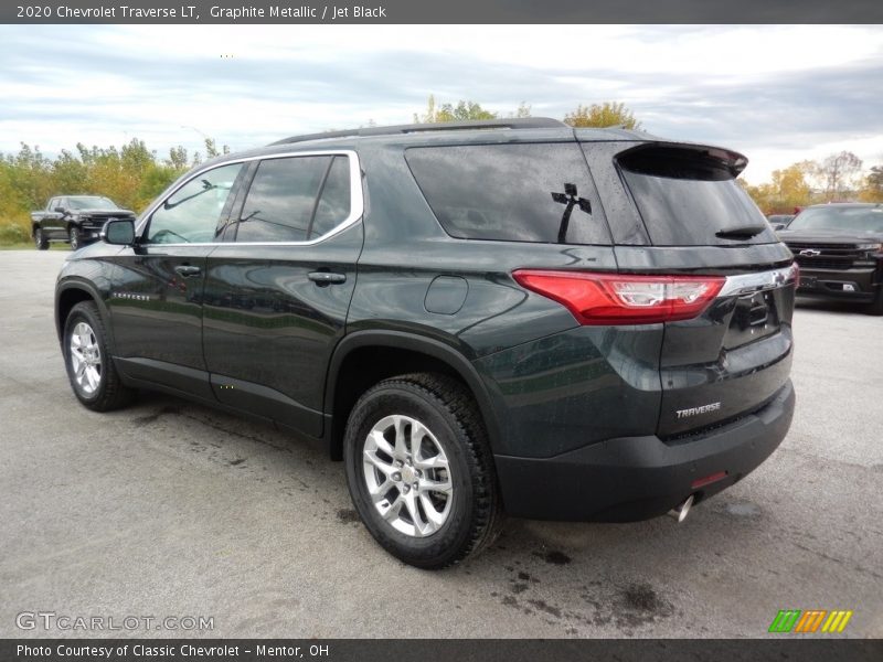 Graphite Metallic / Jet Black 2020 Chevrolet Traverse LT
