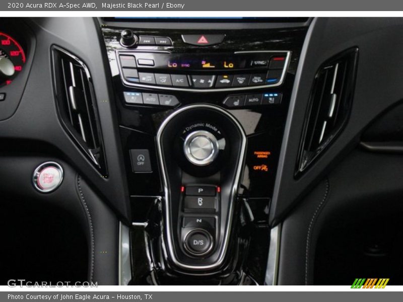 Majestic Black Pearl / Ebony 2020 Acura RDX A-Spec AWD
