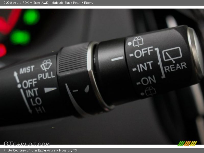 Controls of 2020 RDX A-Spec AWD
