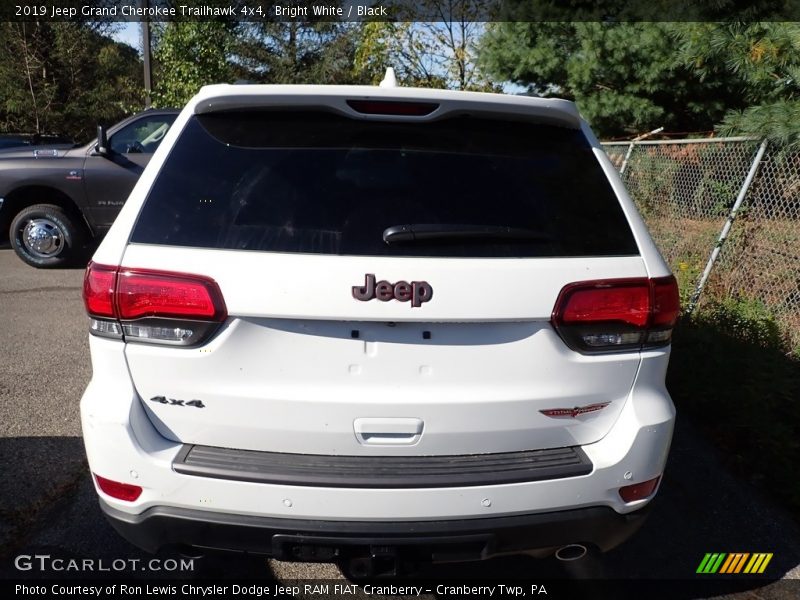 Bright White / Black 2019 Jeep Grand Cherokee Trailhawk 4x4