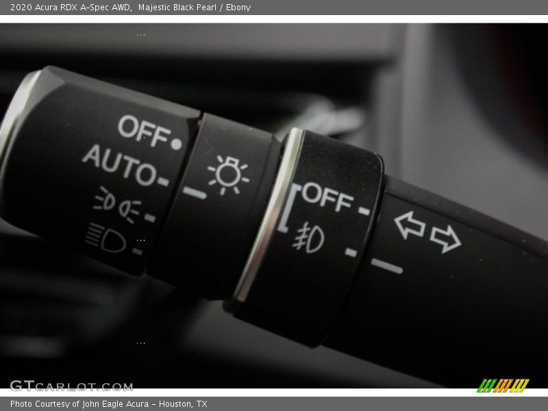 Controls of 2020 RDX A-Spec AWD