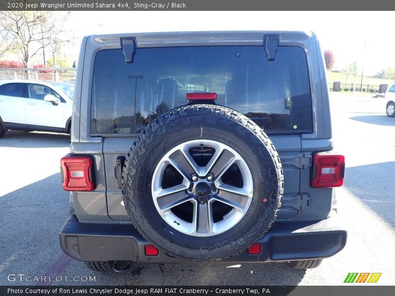 Sting-Gray / Black 2020 Jeep Wrangler Unlimited Sahara 4x4
