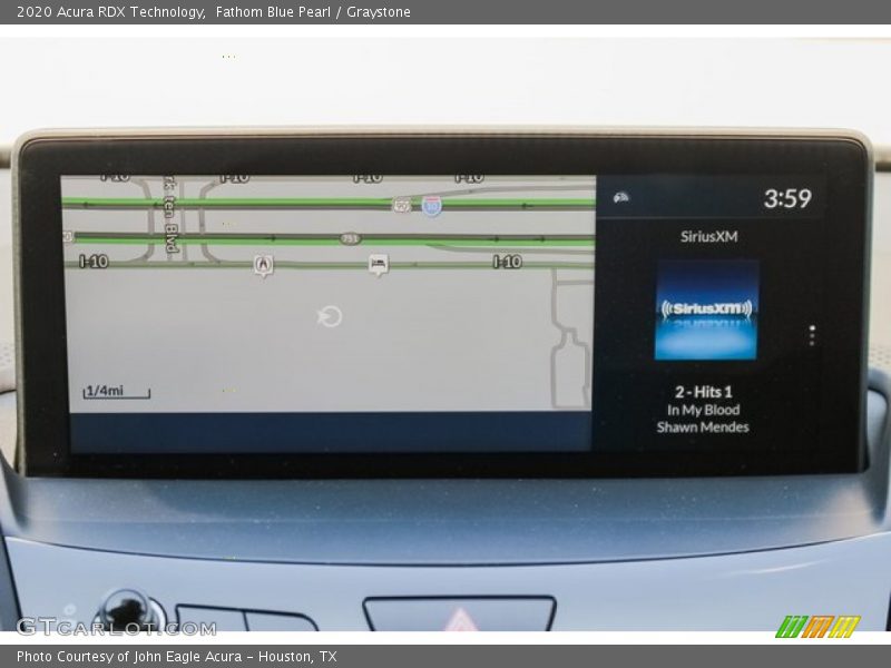 Fathom Blue Pearl / Graystone 2020 Acura RDX Technology