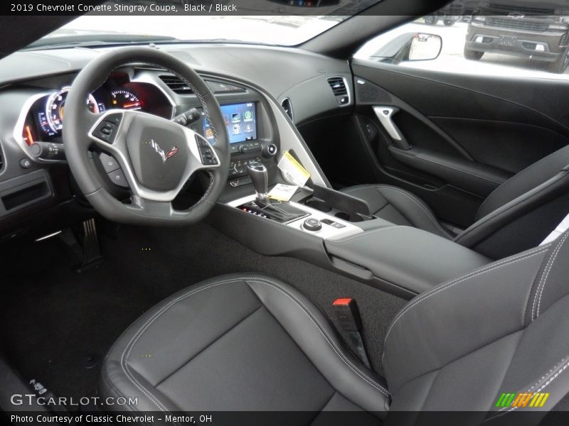 Front Seat of 2019 Corvette Stingray Coupe