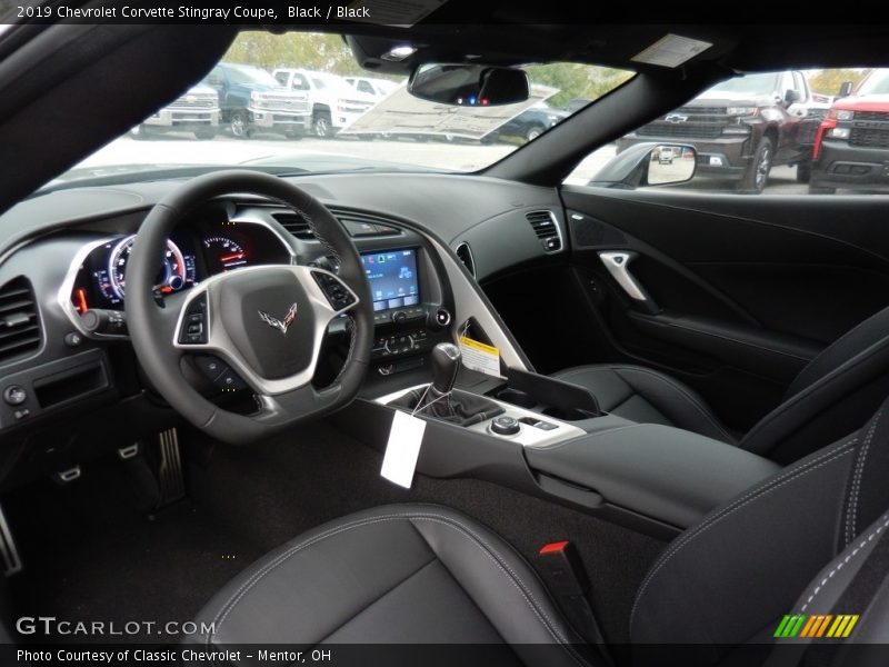 Front Seat of 2019 Corvette Stingray Coupe