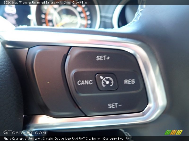 Sting-Gray / Black 2020 Jeep Wrangler Unlimited Sahara 4x4