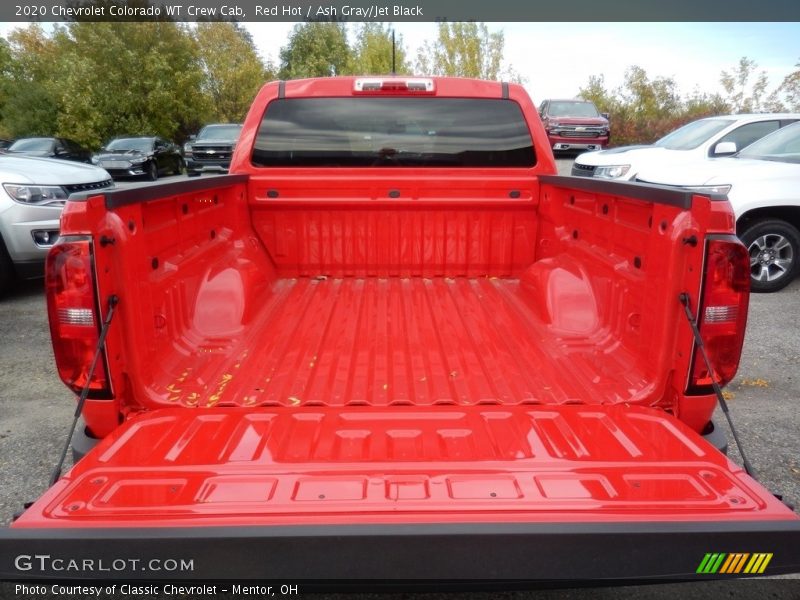 Red Hot / Ash Gray/Jet Black 2020 Chevrolet Colorado WT Crew Cab