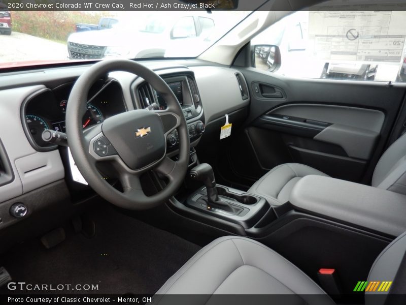  2020 Colorado WT Crew Cab Ash Gray/Jet Black Interior