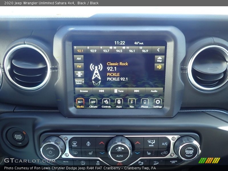 Black / Black 2020 Jeep Wrangler Unlimited Sahara 4x4