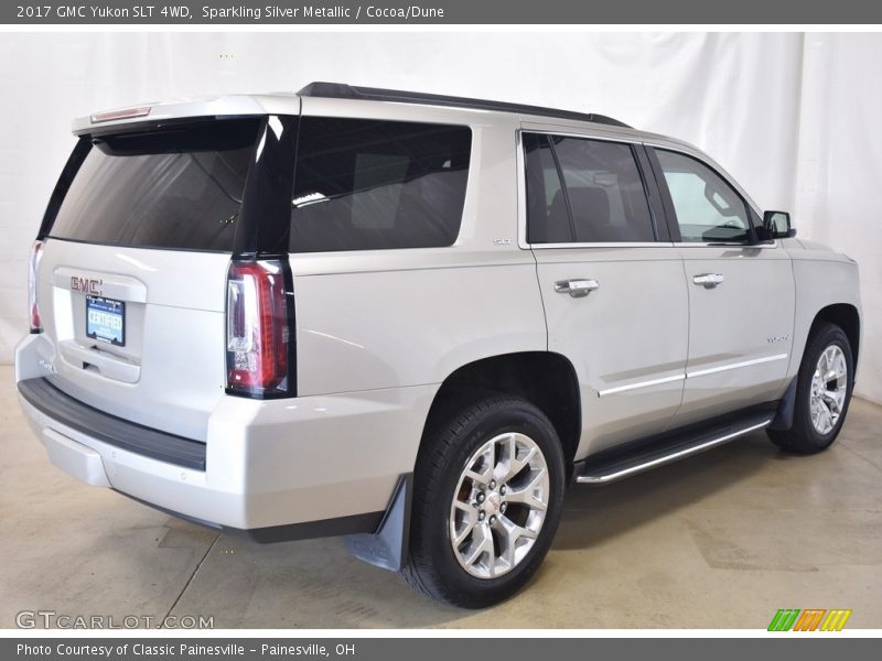 Sparkling Silver Metallic / Cocoa/Dune 2017 GMC Yukon SLT 4WD