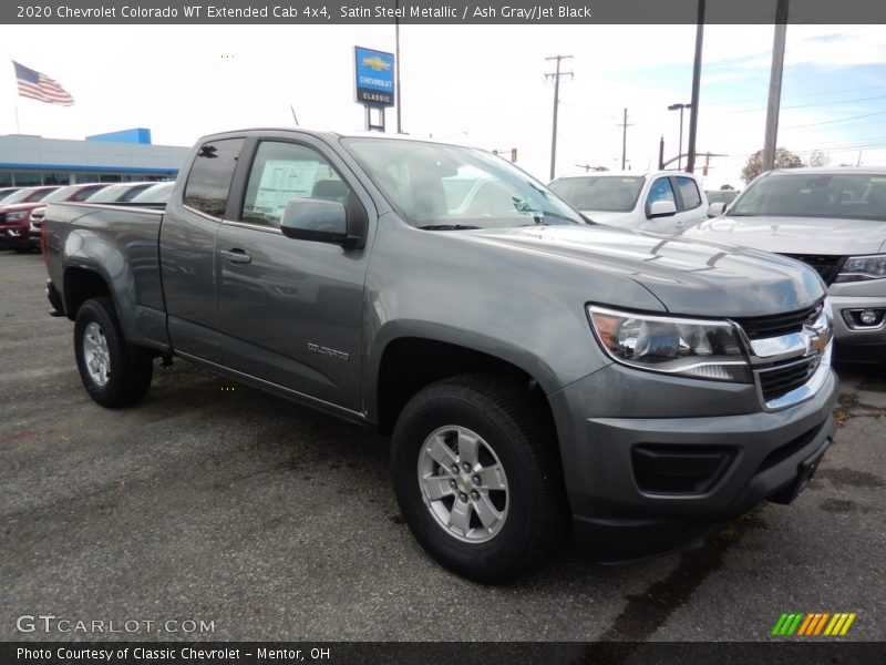 2020 Colorado WT Extended Cab 4x4 Satin Steel Metallic