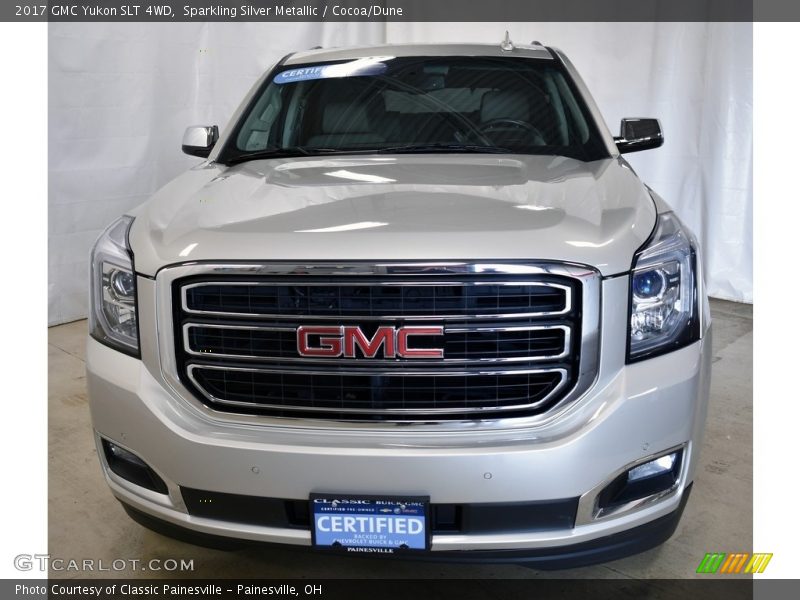 Sparkling Silver Metallic / Cocoa/Dune 2017 GMC Yukon SLT 4WD