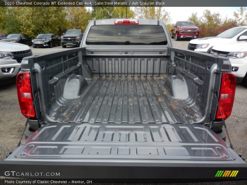 Satin Steel Metallic / Ash Gray/Jet Black 2020 Chevrolet Colorado WT Extended Cab 4x4