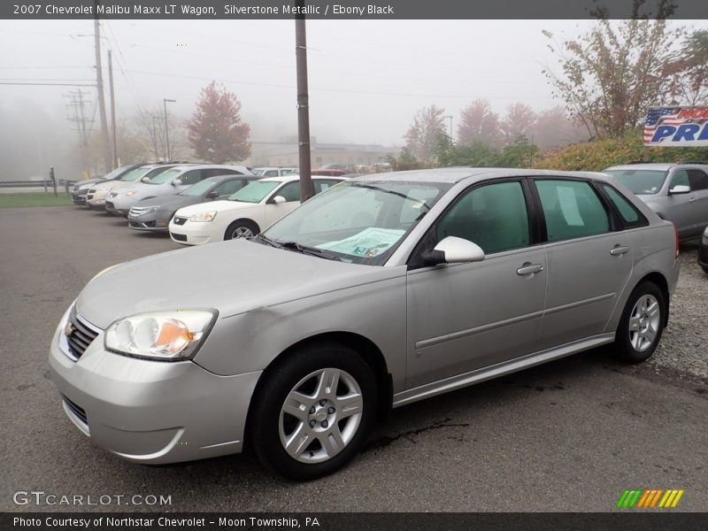 Silverstone Metallic / Ebony Black 2007 Chevrolet Malibu Maxx LT Wagon