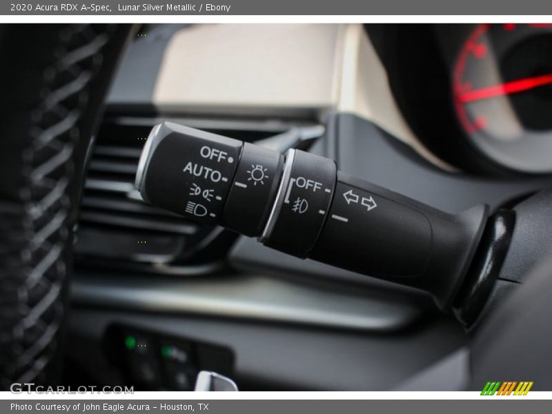 Lunar Silver Metallic / Ebony 2020 Acura RDX A-Spec