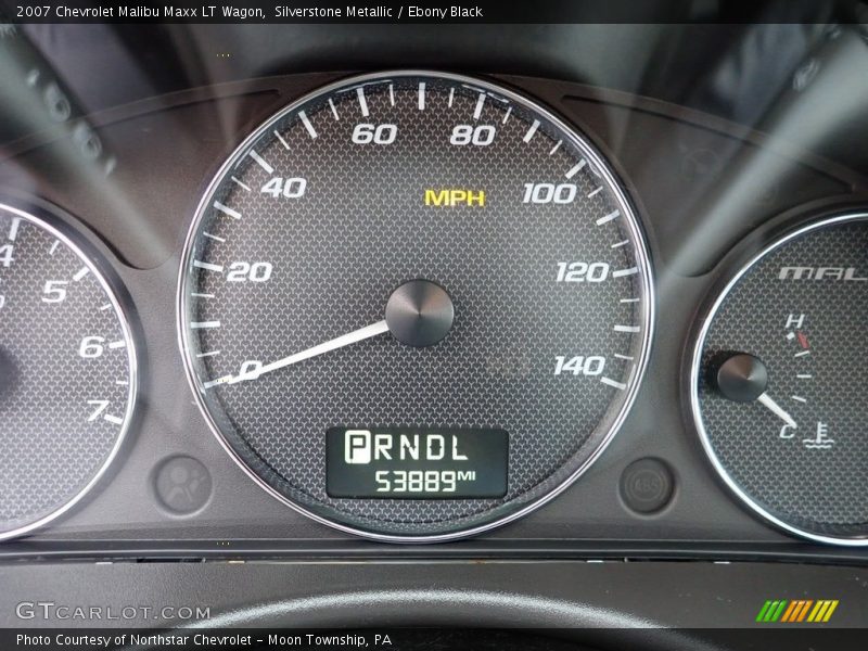 Silverstone Metallic / Ebony Black 2007 Chevrolet Malibu Maxx LT Wagon