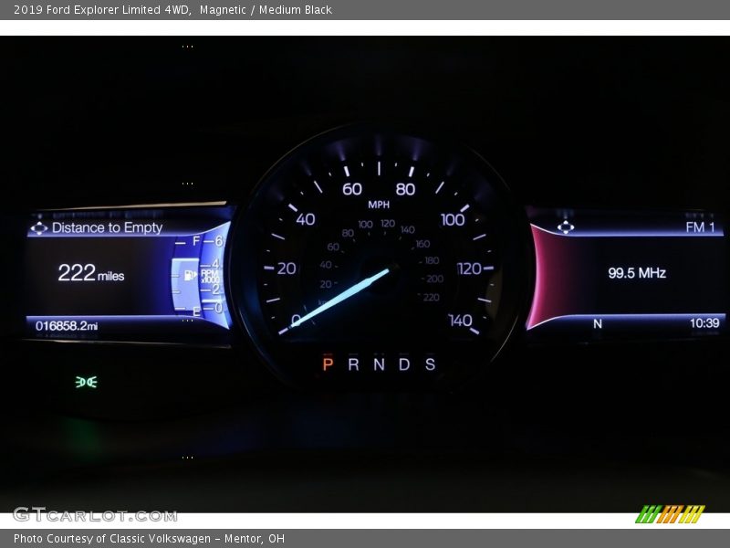 Magnetic / Medium Black 2019 Ford Explorer Limited 4WD