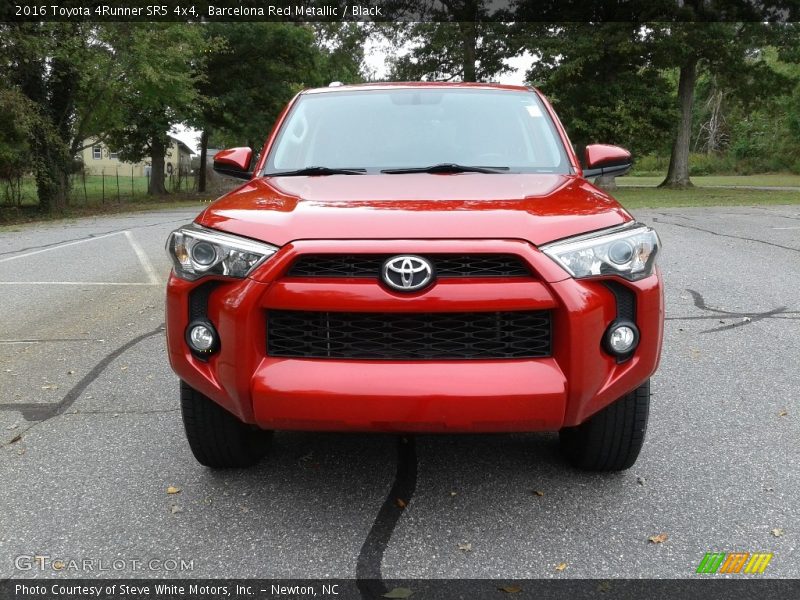 Barcelona Red Metallic / Black 2016 Toyota 4Runner SR5 4x4