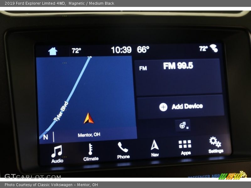 Magnetic / Medium Black 2019 Ford Explorer Limited 4WD