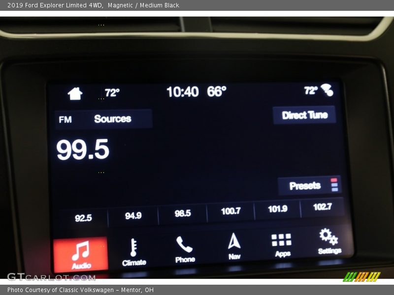 Magnetic / Medium Black 2019 Ford Explorer Limited 4WD