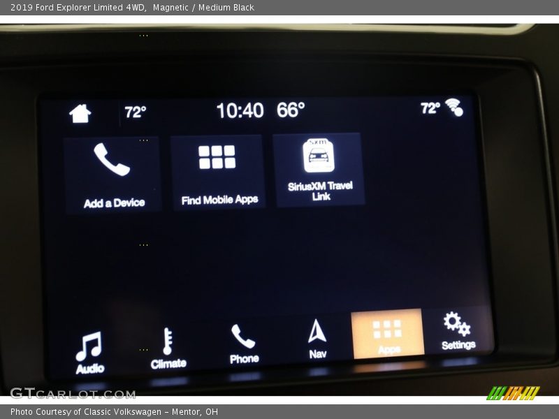 Magnetic / Medium Black 2019 Ford Explorer Limited 4WD