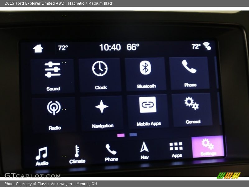 Magnetic / Medium Black 2019 Ford Explorer Limited 4WD