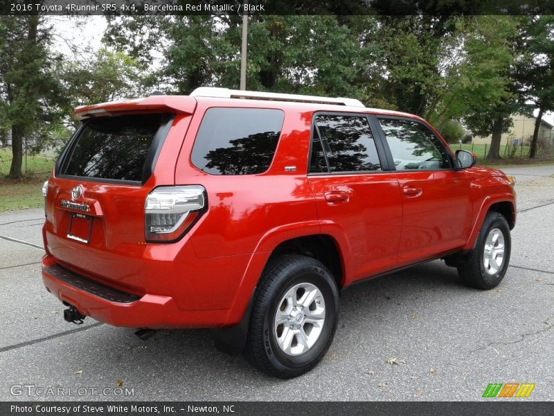 Barcelona Red Metallic / Black 2016 Toyota 4Runner SR5 4x4