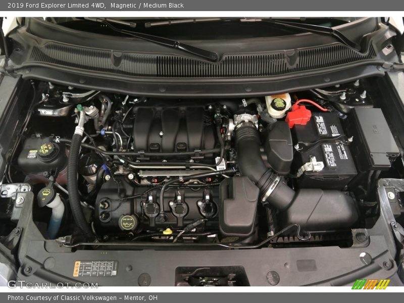 Magnetic / Medium Black 2019 Ford Explorer Limited 4WD