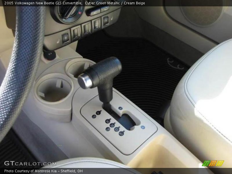 Cyber Green Metallic / Cream Beige 2005 Volkswagen New Beetle GLS Convertible