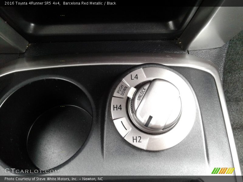 Barcelona Red Metallic / Black 2016 Toyota 4Runner SR5 4x4