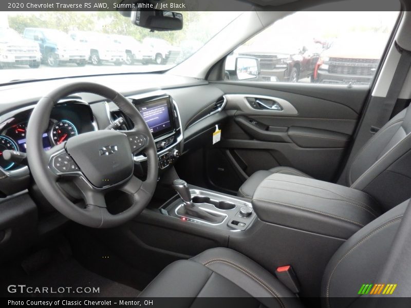  2020 Traverse RS AWD Jet Black Interior