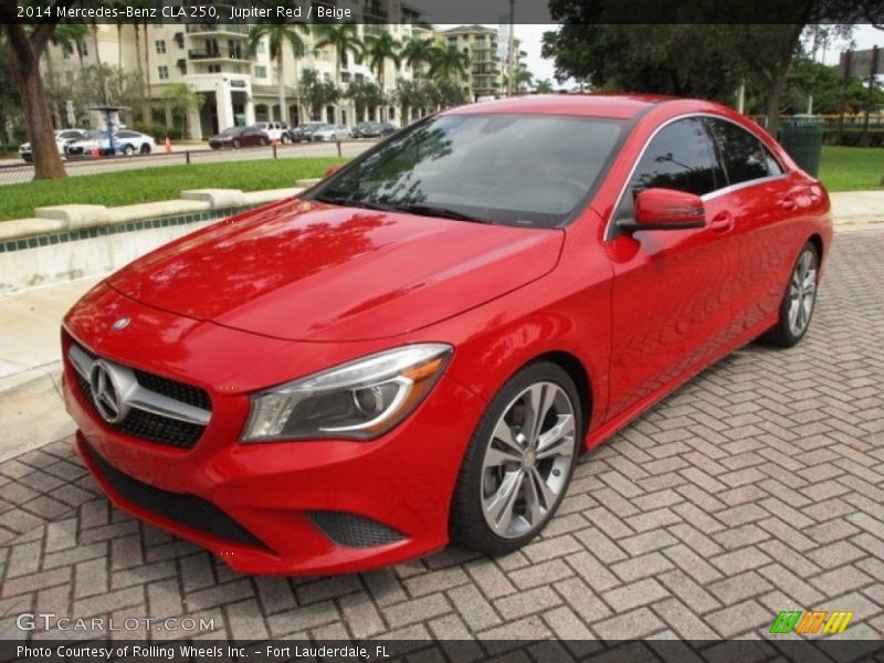 Jupiter Red / Beige 2014 Mercedes-Benz CLA 250