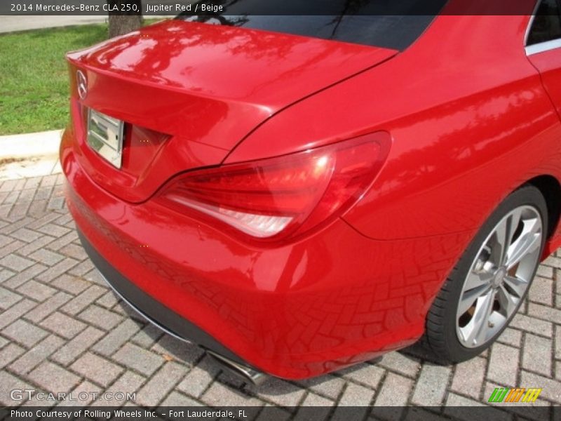 Jupiter Red / Beige 2014 Mercedes-Benz CLA 250