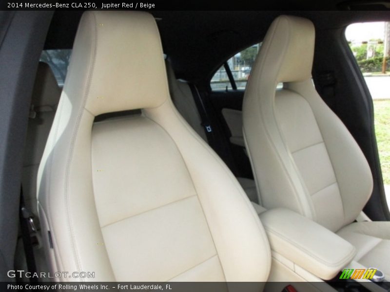 Jupiter Red / Beige 2014 Mercedes-Benz CLA 250