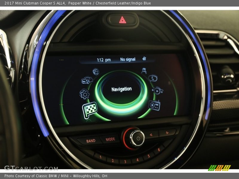 Pepper White / Chesterfield Leather/Indigo Blue 2017 Mini Clubman Cooper S ALL4