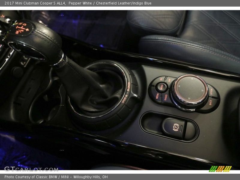 Pepper White / Chesterfield Leather/Indigo Blue 2017 Mini Clubman Cooper S ALL4