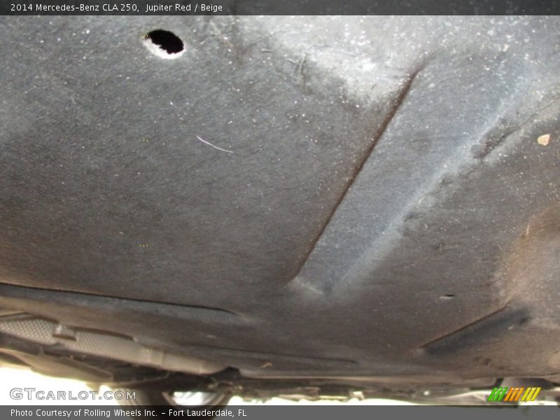 Jupiter Red / Beige 2014 Mercedes-Benz CLA 250
