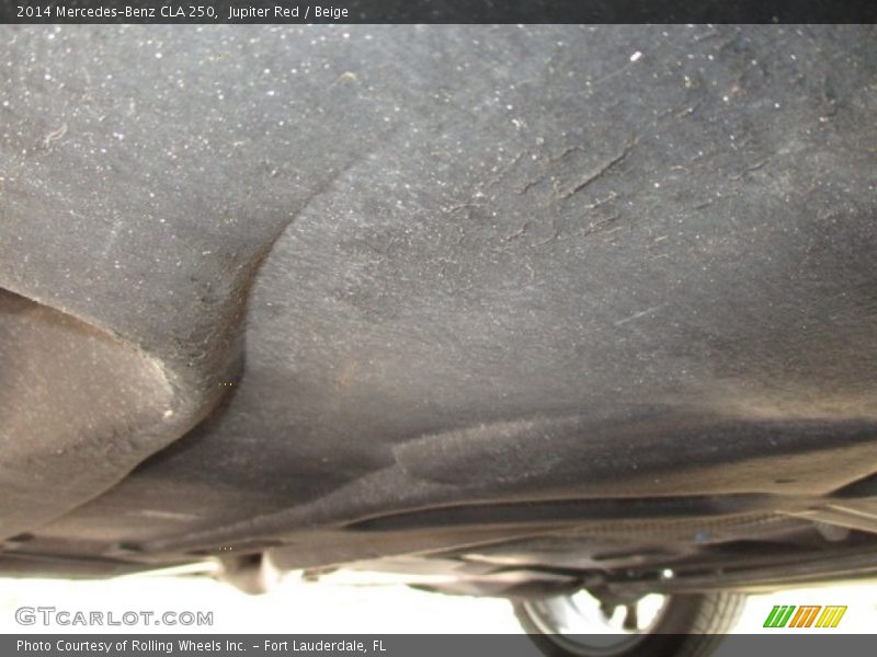 Jupiter Red / Beige 2014 Mercedes-Benz CLA 250