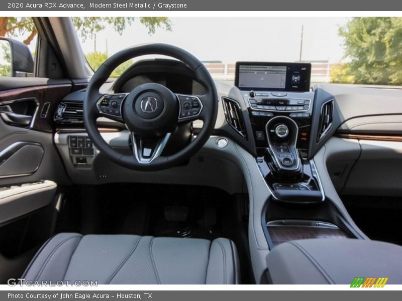 Modern Steel Metallic / Graystone 2020 Acura RDX Advance
